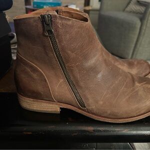 Kork-Ease Brown Leather Chukka Boots